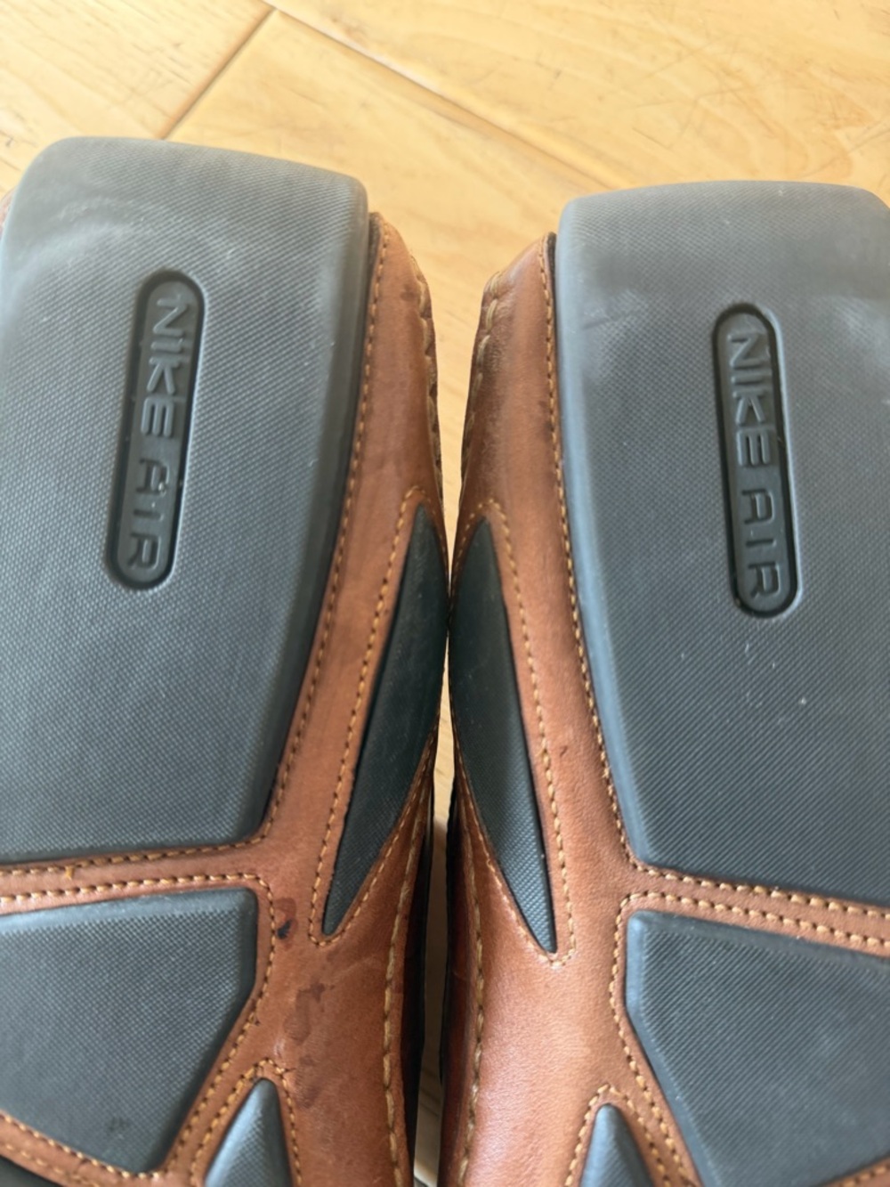 Cole Haan Men's Chestnut Brown Leather Slip-On Loafers - Picture 5 of 7